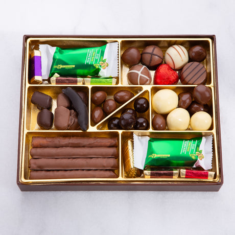 Carians Luxury Premium Chocolate Box - Royal Red Ribbon