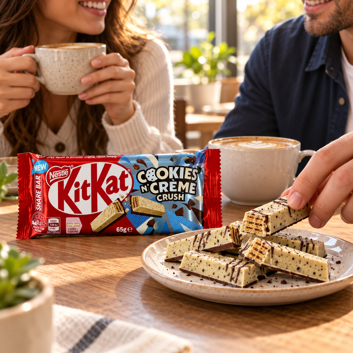 Nestlé KitKat Cookies N’ Creme Crush Share Bar – 65 g