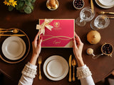 Carians Premium Chocolate Red Legend Gift Box, Gold Ribbon