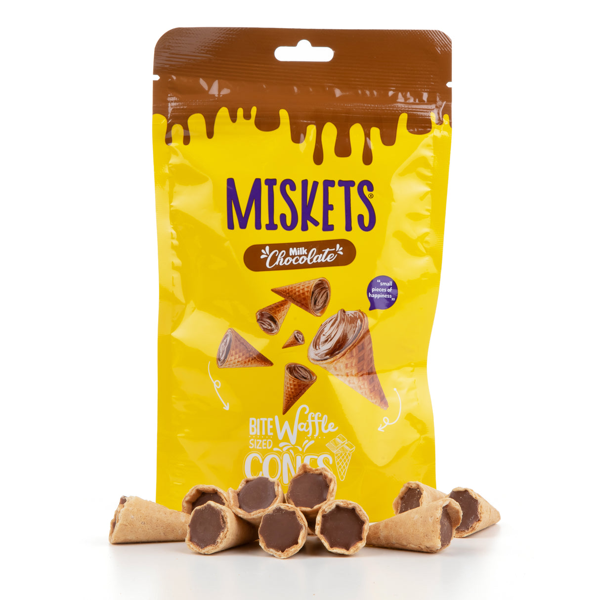 Miskets Mini Waffle Cones (12 Piece)