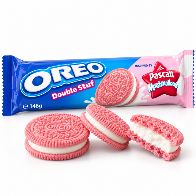 Oreo Double Stuf Inspired by Pascall Marshmallows Cookies
