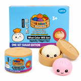 Rare Viral Squishy Bun Rainbow Mystery Dumpling NEW