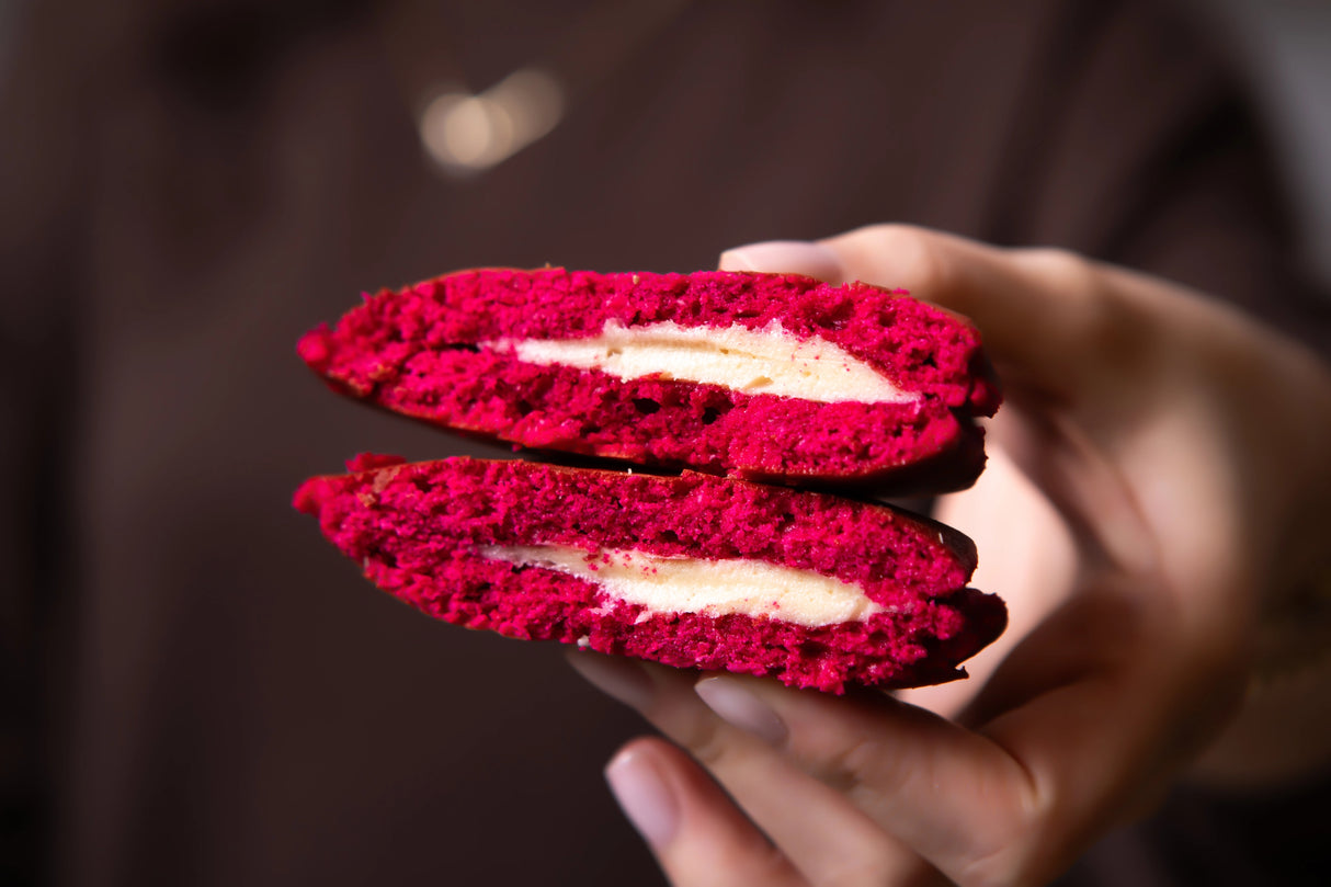 Red Velvet flavor,Protein Pancake, Pillowy-Soft Pancake Joy (12 Piece)
