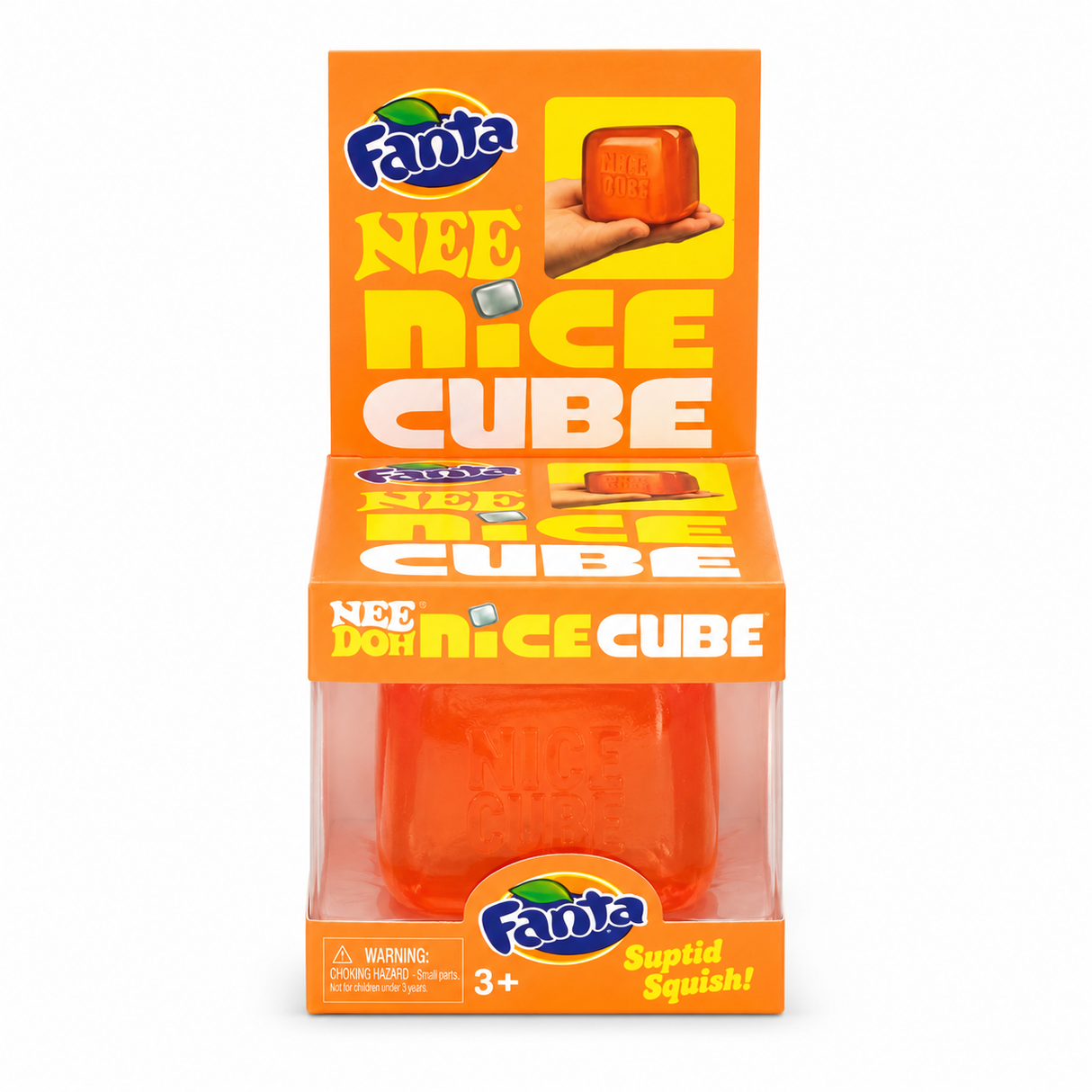 Fanta Squishy Toy Nice Cube Fidget Stress Ball