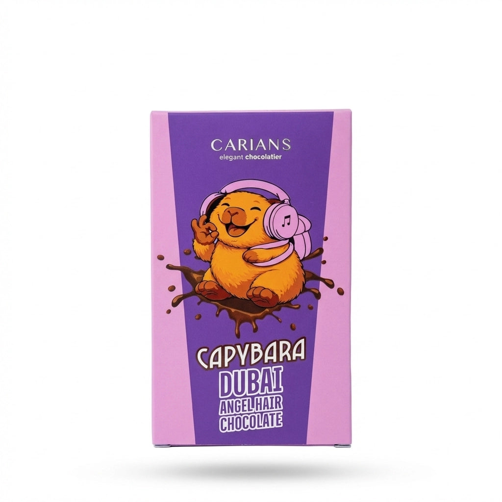TikTok Viral Capybara Angel Hair Chocolate Bar Premium Quality
