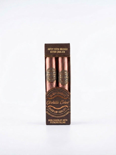 Hand-Rolled Pistachio Chocolate Batons – Belgian Dark & Milk