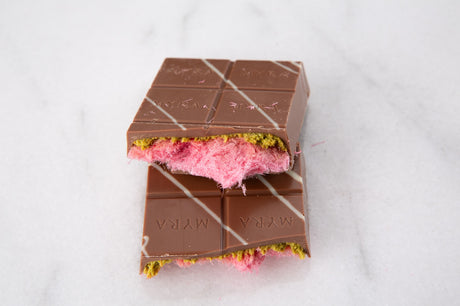 VIRAL DUBAI ANGEL HAIR CHOCOLATE BAR  (PINK COTTON+PISTACHIO)