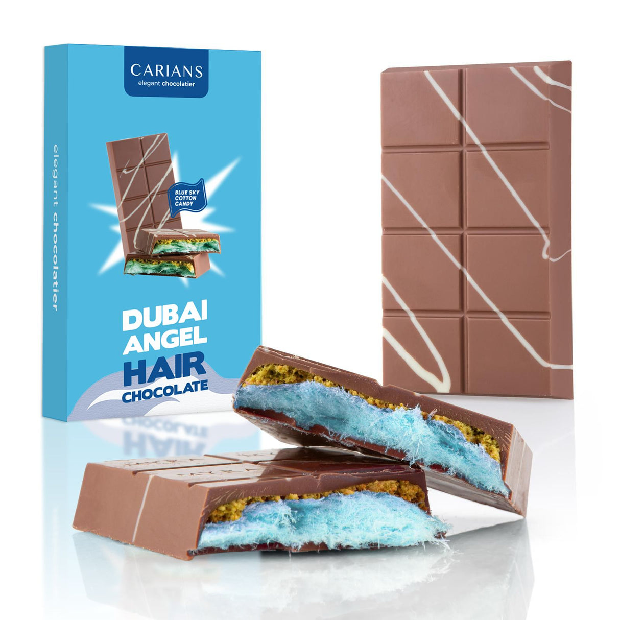 ITALIAN CARAMEL Viral Angel Hair Dubai Chocolate Cotton Candy