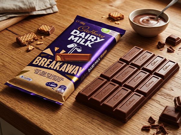 Australian Cadbury Dairy Milk Breakaway Chocolate Block