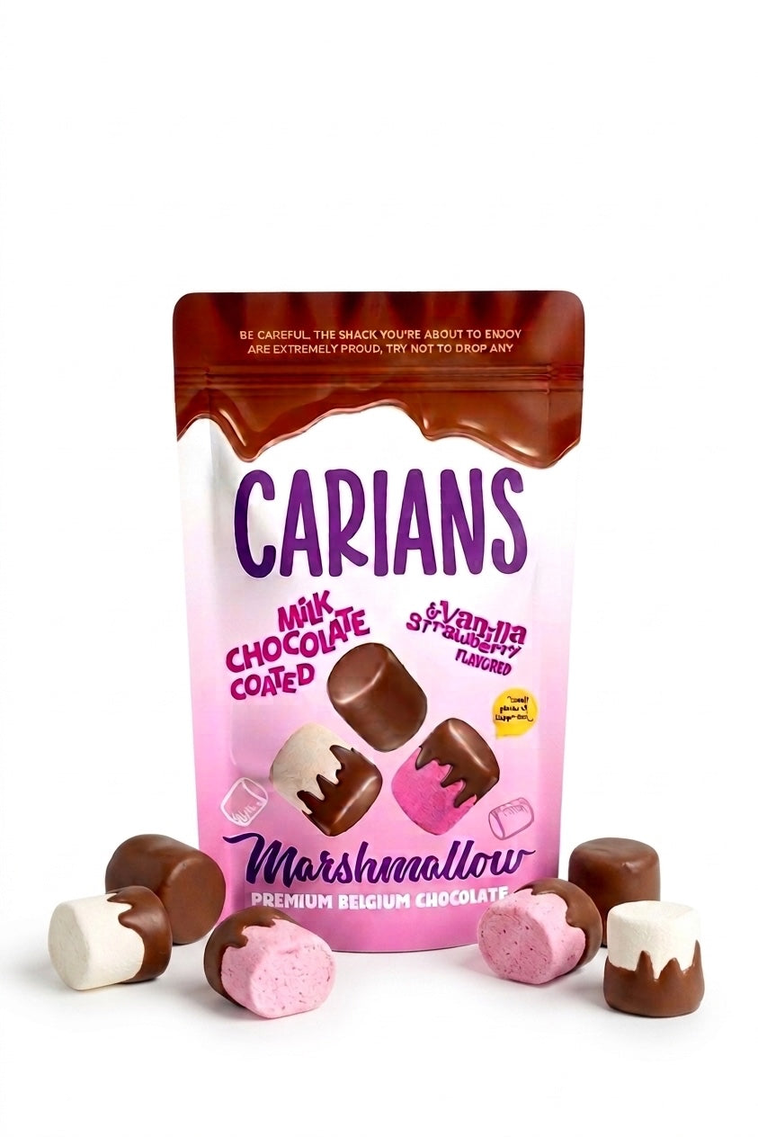 Chocolate Coated Mini Marshmallow Candy Chocolates (12 Pack)