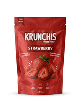 Carians Freeze Dried Strawberry–  0.7oz (20g) equal to 7.1 Oz Fresh Fruit