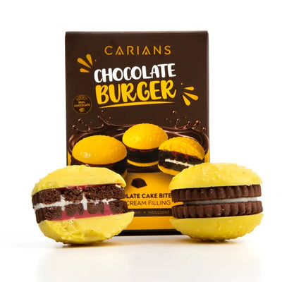 Chocolate Burger – Oreo Cake Bites with Cream Filling, 2 Pieces