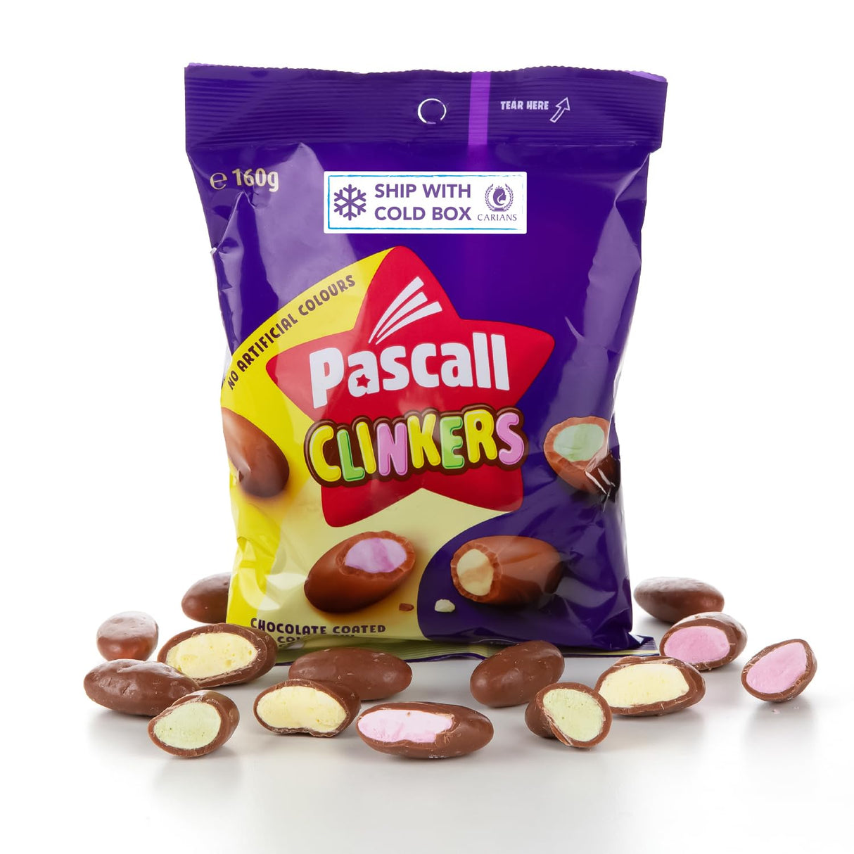 Australian Cadbury Pascal Clinkers Candy Bag (160 gr)
