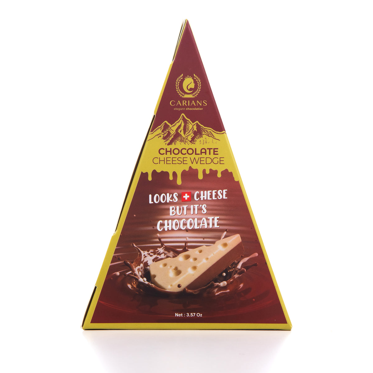 Tiktok Viral Chocolate Cheese Wedge Surprise