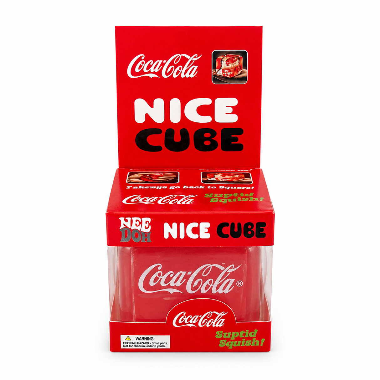 Coca Cola Squishy Toy Nice Cube Fidget Stress Ball