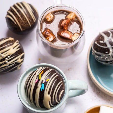 4 Pcs Dark Chocolate Bomb 4.92oz