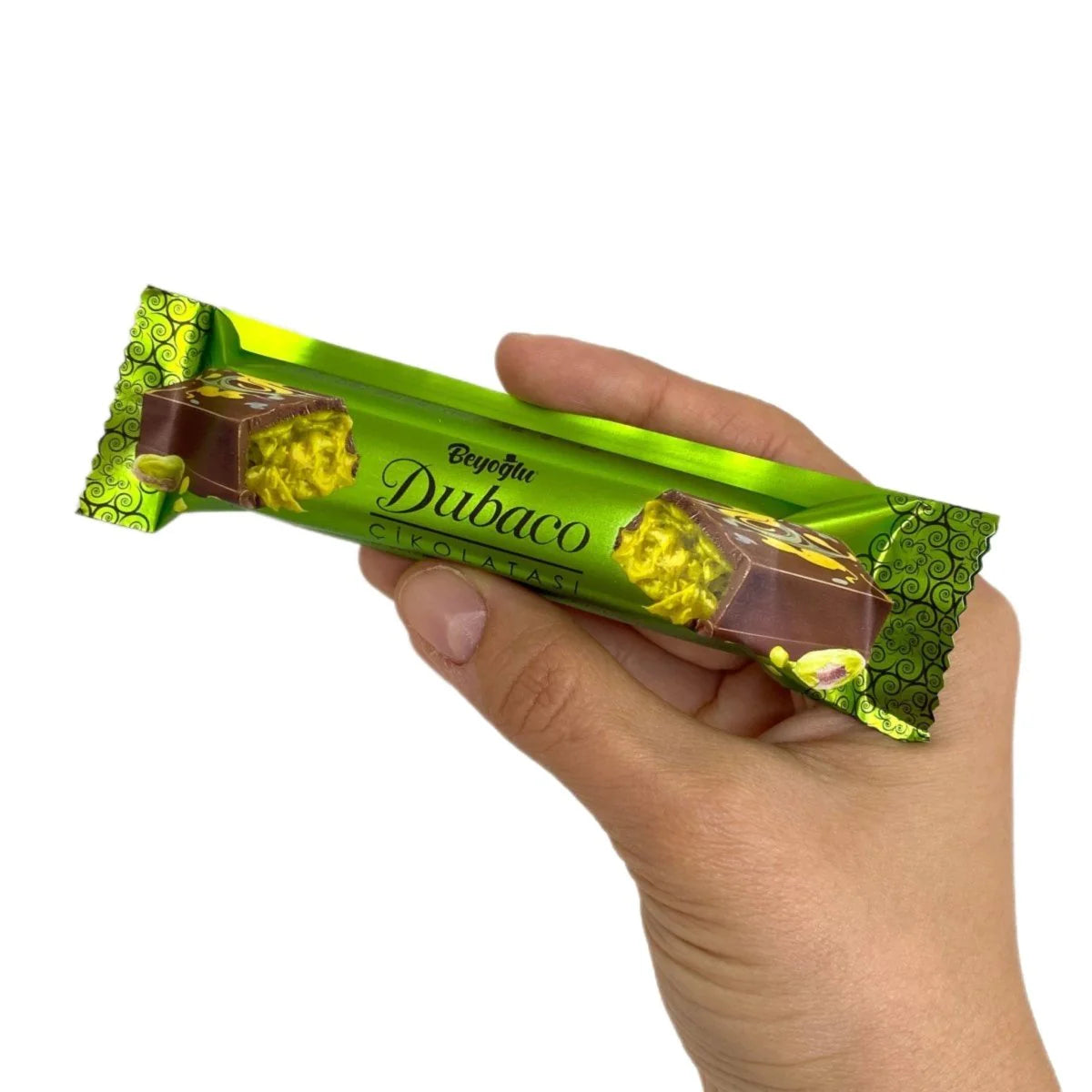 Carian Dubai Chocolate Bar Pistachio Viral Knafeh Dubai - 24 Piece