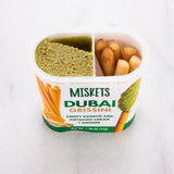 Dubai Cream Spread with Pistachio & Breadsticks, Best Snack , 12 Pieces