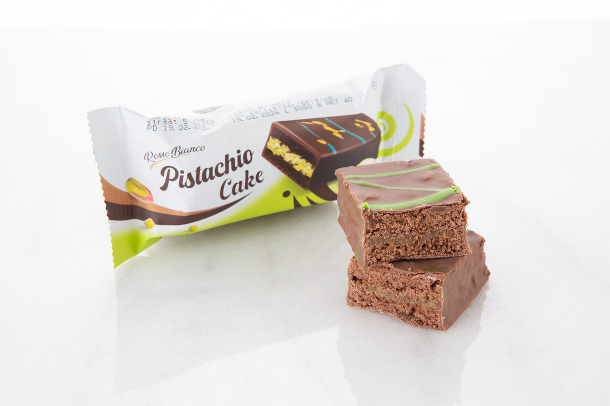 Viral Dubai Pistachio Pie Cake with Milky Chocolate - 24 Piece