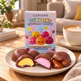 Dumpling Chocolate Squishy – Mystery Strawberry, Banana or Caramel Flavor