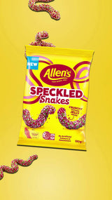 Allen’s Speckled Snakes Crunchy Jelly Candy – 130 g