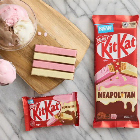 Australian Nestle Kit Kat Neapolitan Bar 1.48 oz (42g)