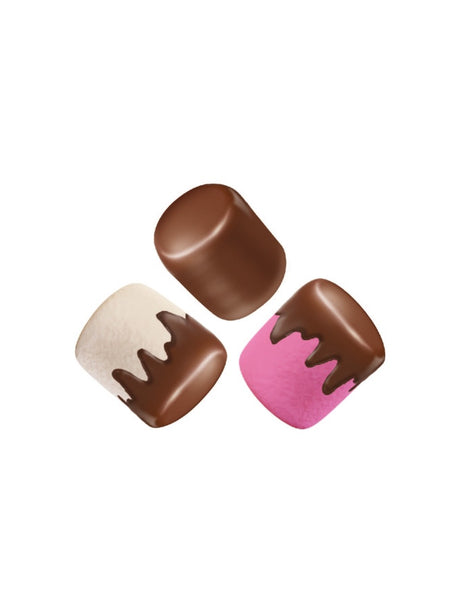 Chocolate Coated Mini Marshmallow - 12 Packs in 1 Colli