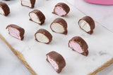 Chocolate Coated Mini Marshmallow Candy Chocolates (12 Pack)