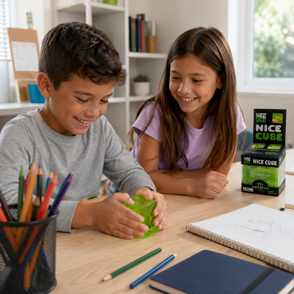Monster Energy Squishy Toy Nice Cube Fidget Stress Ball