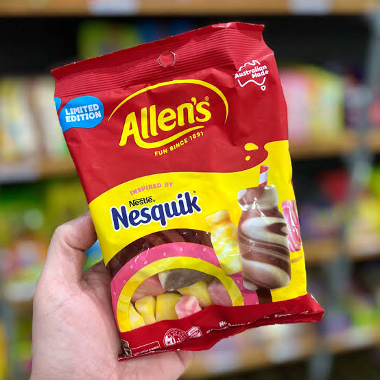 Allen’s Nesquik Milkshakes Chocolate Strawberry & Banana