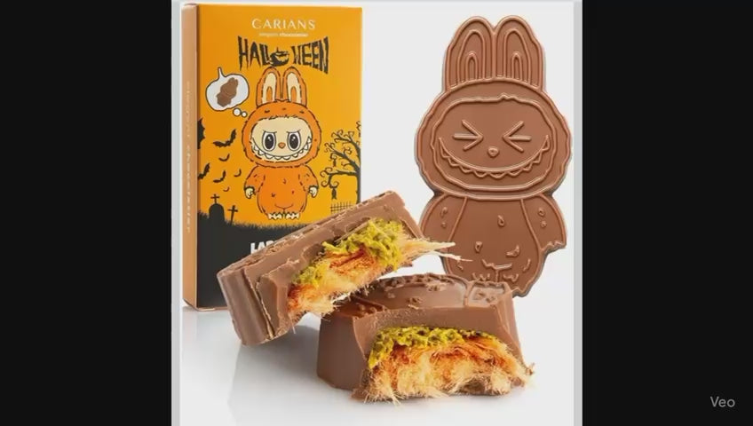 Labubu Halloween Angel Hair Dubai Chocolate Bar Pumpkin Cotton