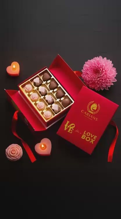 Valentines Luxury Chocolate Truffles, Great Chocolate Love Box