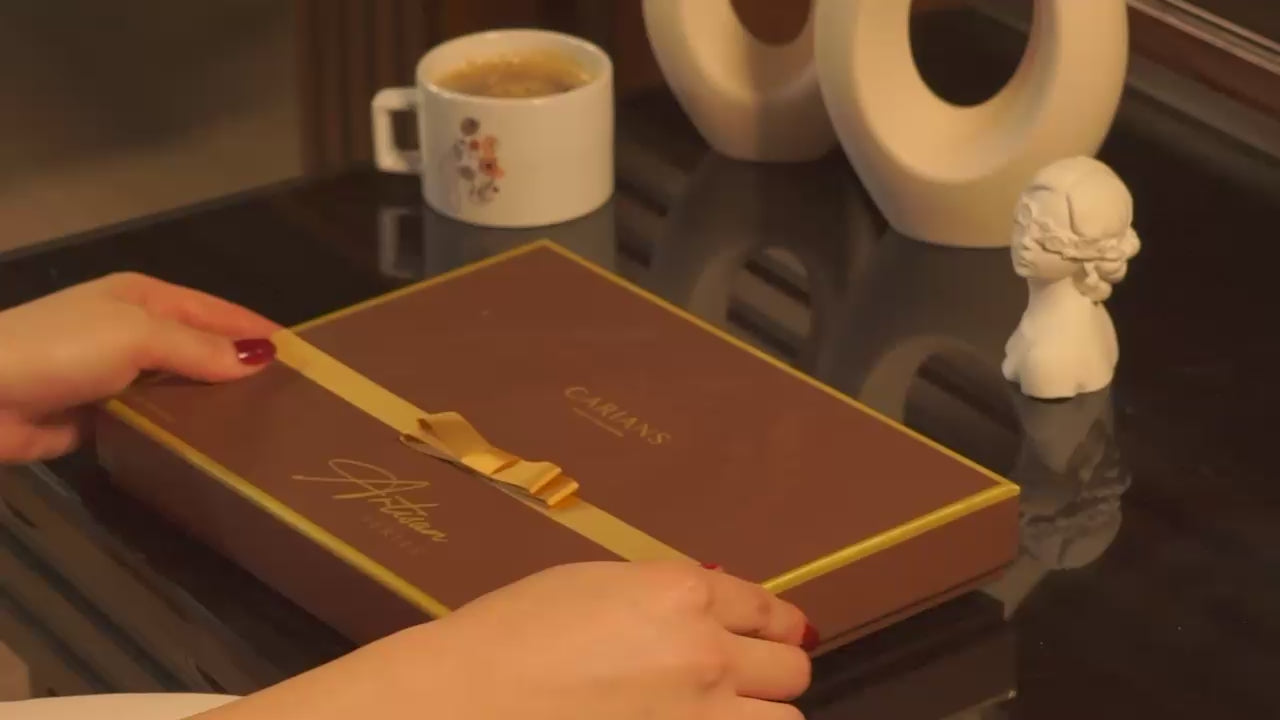 Luxury Chocolate Gift Box Premium Quality, Gold Ribbon – Carian's