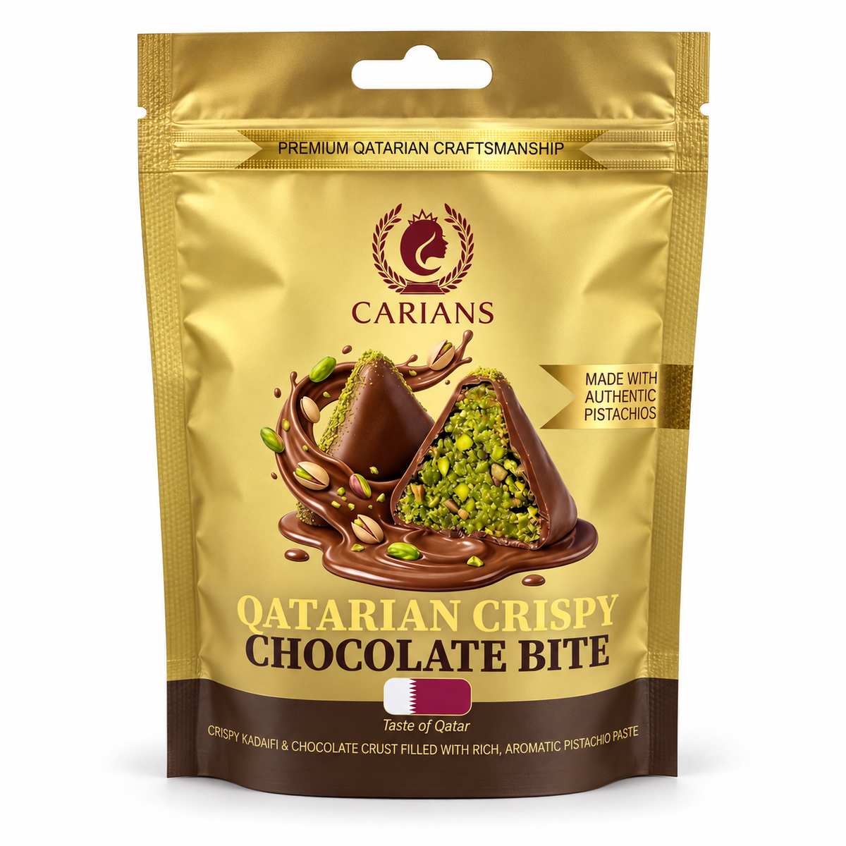 Carians Pistachio Turkish Delight Bites