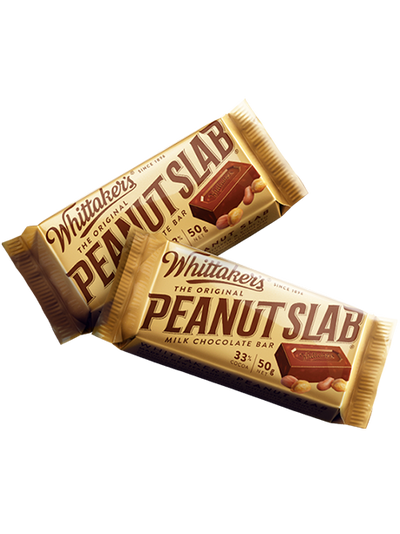 New Zealand’s Finest Chocolate Whittaker's Peanut Slab 1.76Oz