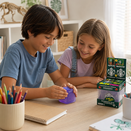 Starbucks Squishy Toy Nice Cube Fidget Stress Ball