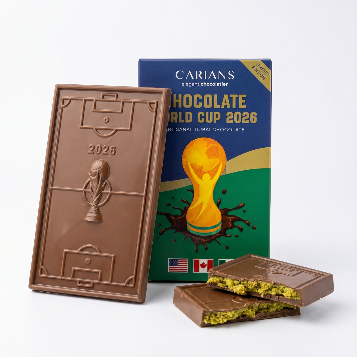 Viral World Cup Chocolate Bar 2.7oz (75g)